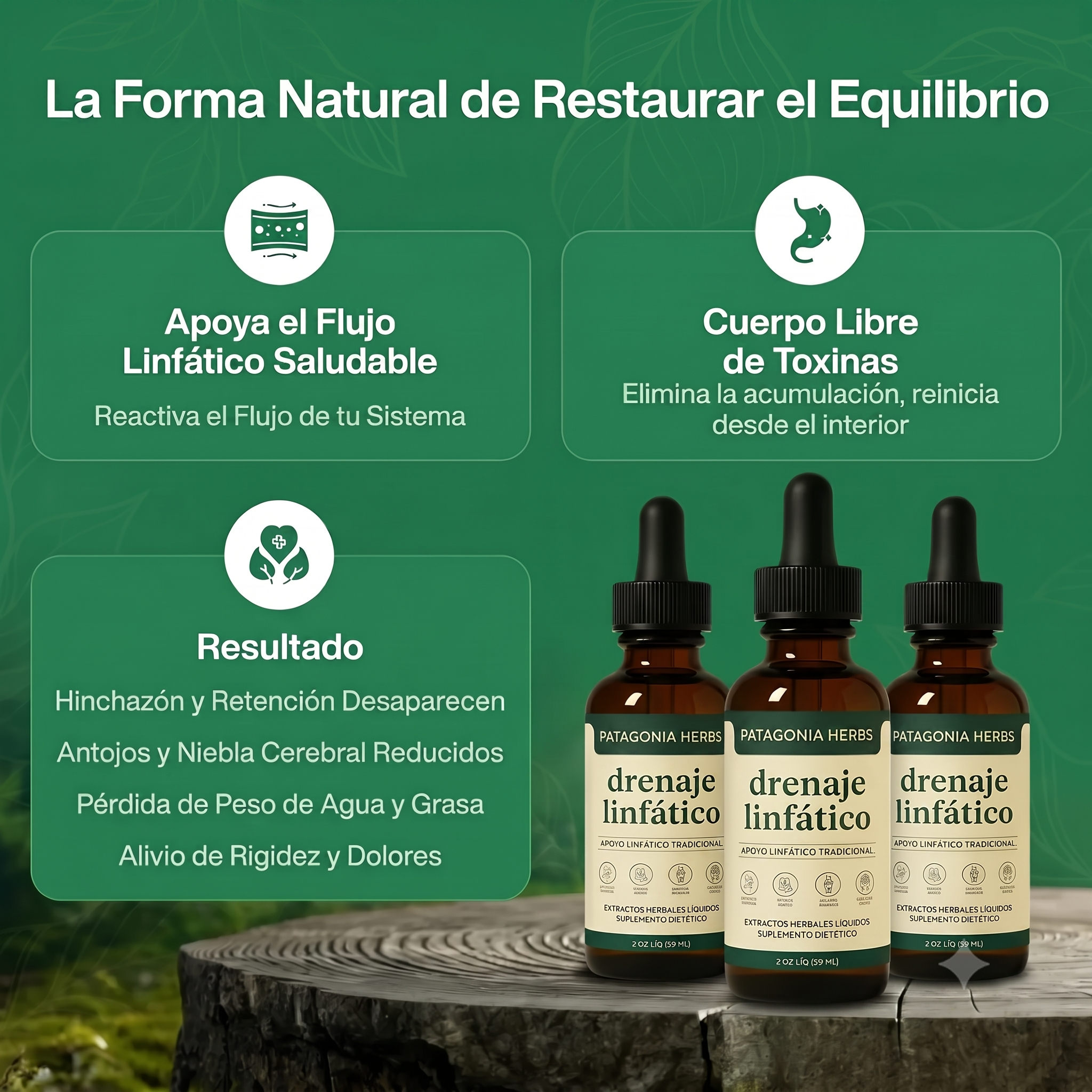 Drenaje Linfático Patagonia Herbs®